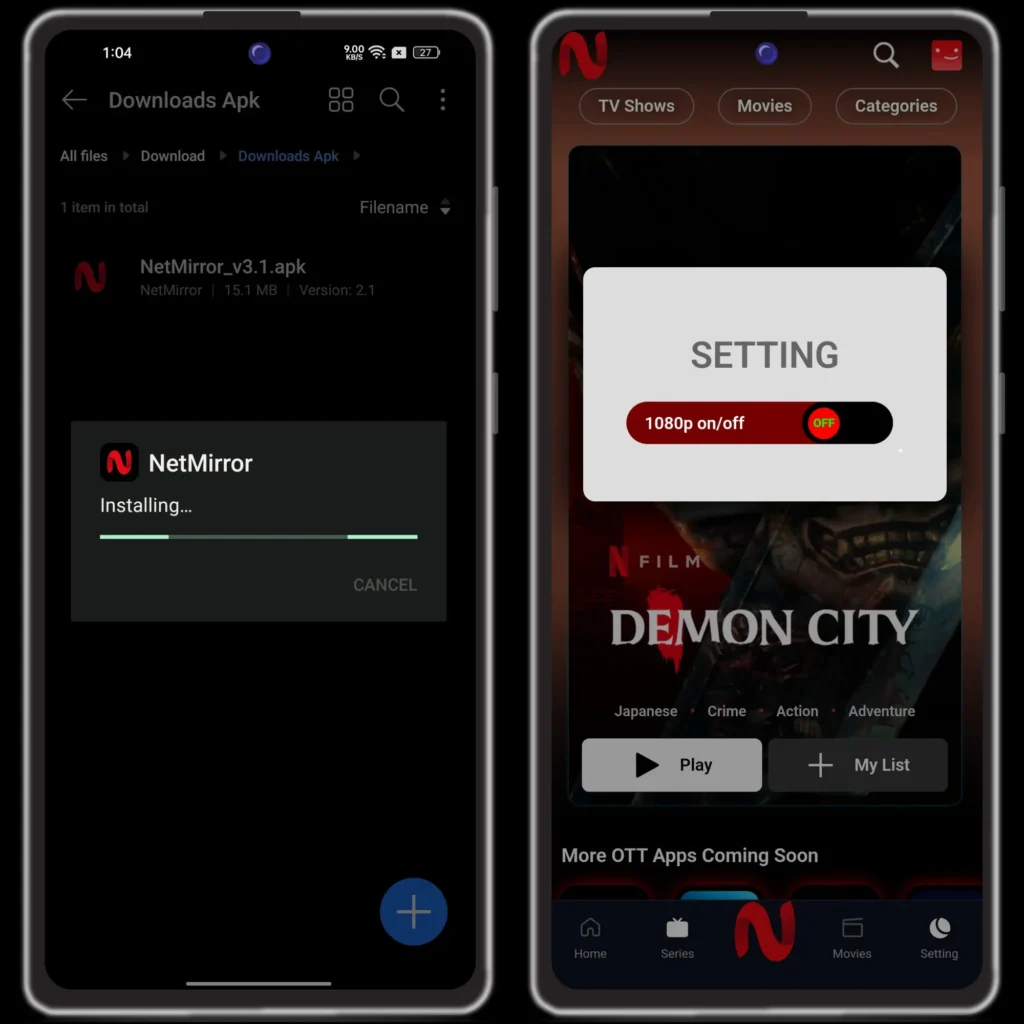Download NetMirror APK 4